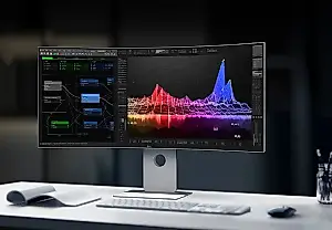 LG представила изогнутый монитор с портом Thunderbolt 5