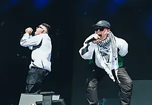 Женщина, устроившая прямой эфир Kneecap на Glastonbury, получила поток оскорблений