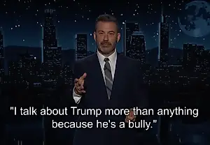 Джимми Киммел и Трамп: война юмора и обид