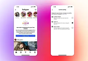 Instagram вводит новые PG-13 ограничения для подростков