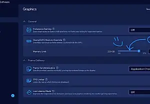 Intel копирует полезную фишку AMD: больше оперативки для встроенной графики и AI