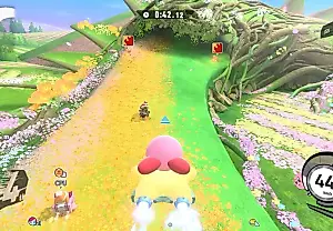 Kirby Air Riders: хаос на колёсах