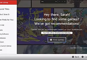Первые взгляды на обновленный eShop для Nintendo Switch 2