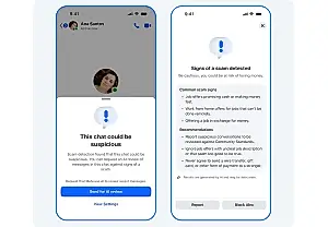 Meta вводит предупреждения от мошенников в WhatsApp и Messenger
