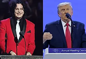 Jack White se burla con sarcasmo de Donald Trump