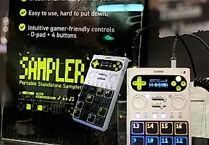 Casio представляет ретро-семплер в стиле Game Boy