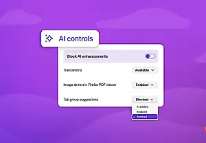 Firefox contra la IA