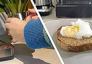 Huevos y cafetera: un romance peligroso