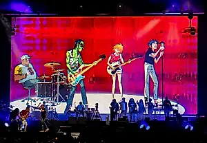 Gorillaz llegan a SNL