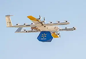Wing расширяет дрона-доставку в Walmart