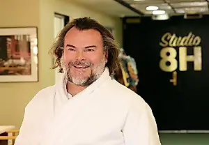 Jack Black y su amigo blanco