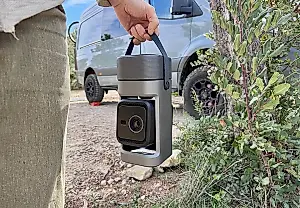 El sonido de un proyector nómada