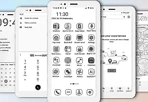 El primer teléfono con E Ink y OLED