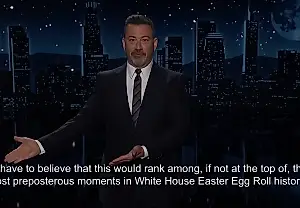 Киммел высмеял Трампа на Пасху