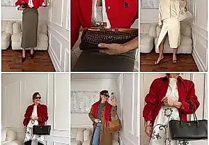 Cómo llevar el rojo ahora: se acabó el total look, llegan los toques de color