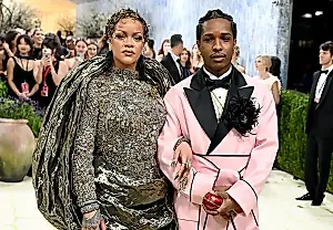 A$AP Rocky y Rihanna en el Met Gala: «Brilla como un diamante»