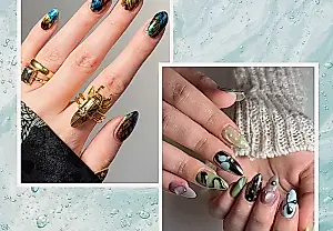 Uñas efecto sandía y cromo plateado: la tendencia de este verano