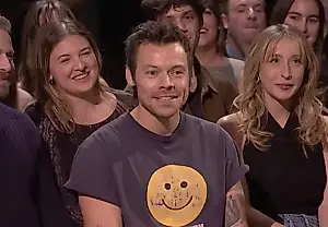 Harry Styles se dejó ver en SNL