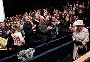 A la familia real británica también le gusta el cine, sin aspavientos
