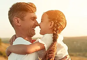 Padres, risas y apego