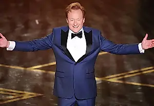 La broma de Conan en los Oscar