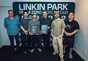 El salto récord de Linkin Park