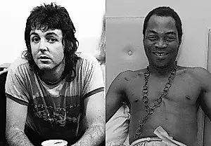 Cómo McCartney se colocó con Kuti
