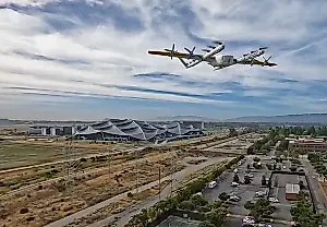 Drones en el cielo de Silicon Valley
