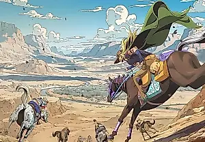 Carrera de acero sin frenos