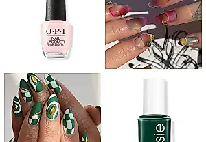 Gotas de agua en las uñas: la tendencia de la semana