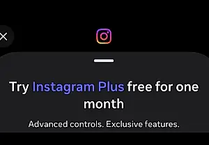 Instagram Plus: la prueba de Meta