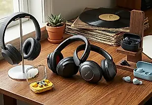 Auriculares baratos, sin ilusiones
