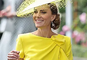 La tendencia del amarillo intenso devuelve a la princesa Kate a Royal Ascot