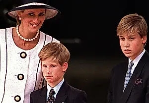 La princesa Diana evitaba cometer un error por sus hijos