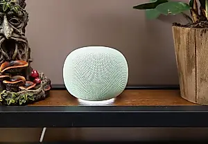 Google lanza un altavoz inteligente, pero la IA está «verde»