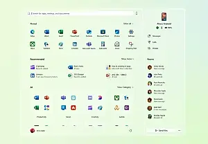 Microsoft собирается переработать меню Пуск в Windows 11