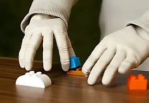 Las manos robóticas de Neo: la mezcla de LEGO, patatas de cebolla y robótica