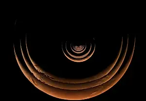 La NASA comparte un increíble timelapse: la nave Psyche sobre Marte