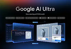 Google AI Ultra plan now starts at $100 a month