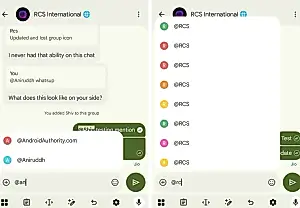 Google Messages получает функцию упоминаний — без уведомлений, разумеется!