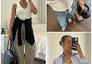 Viajo constantemente: seis looks de aeropuerto que siempre reciben cumplidos