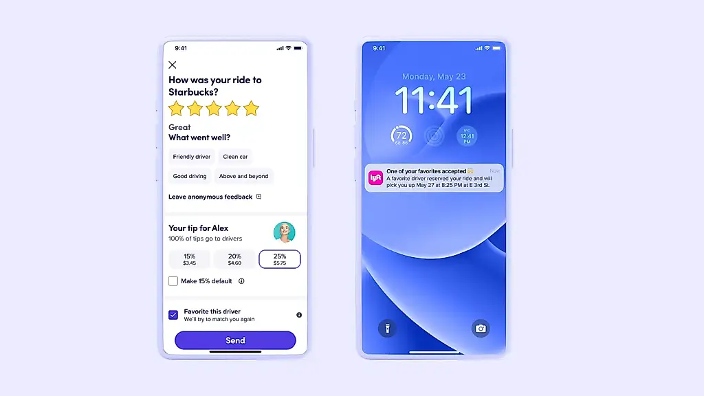Lyft запускает новые функции персонализации и безопасности для пассажиров и водителей