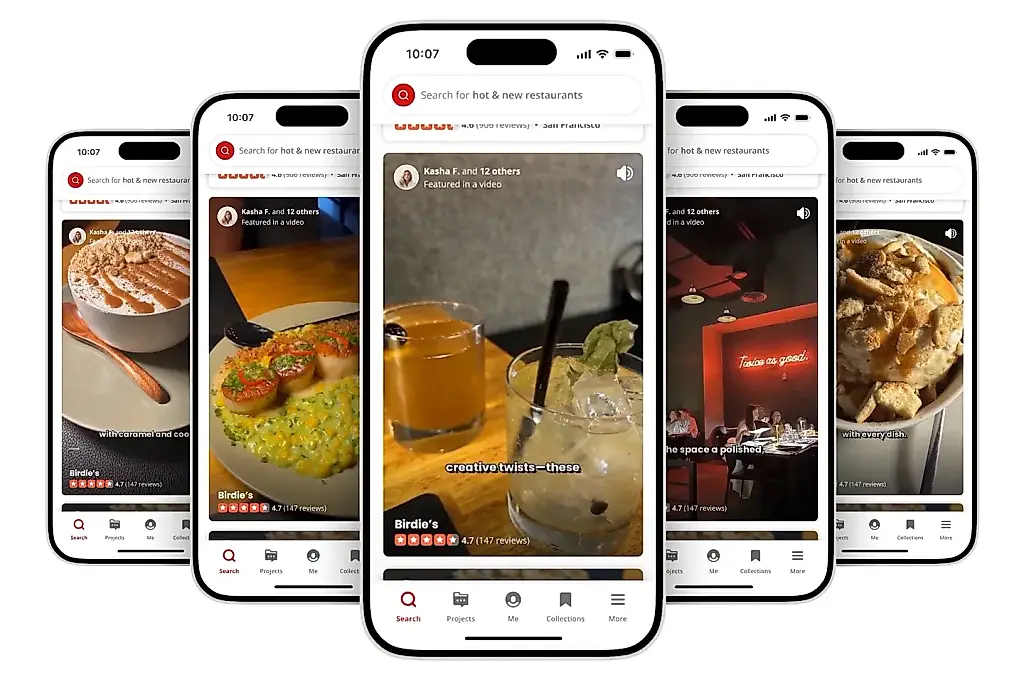 Yelp запускает ИИ-видео о ресторанах