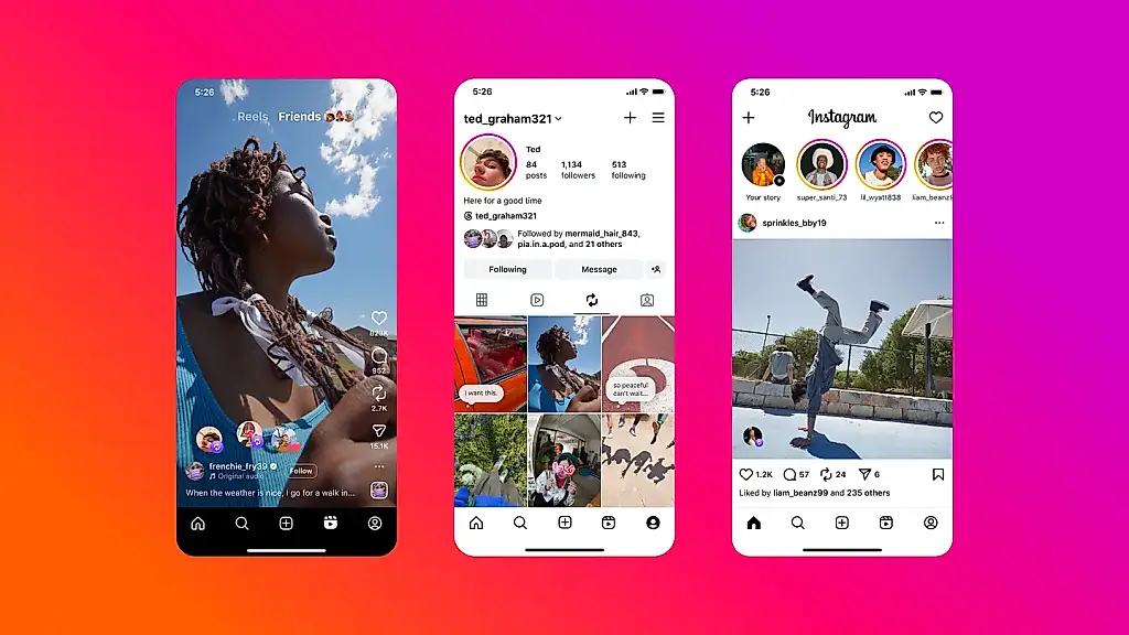 Instagram вводит репосты для Reels в стиле TikTok