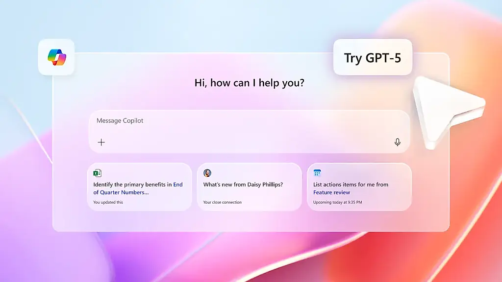 Microsoft запускает GPT-5 в Copilot: "умный режим" ИИ теперь везде