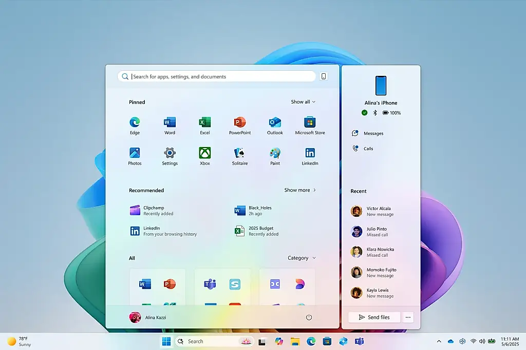 Microsoft запускает новое меню «Пуск» для Windows 11 — масштабирование, прокрутка и другие чудеса