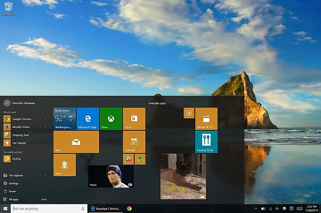 Microsoft щедро раздает обновления безопасности для Windows 10 за бонусные баллы