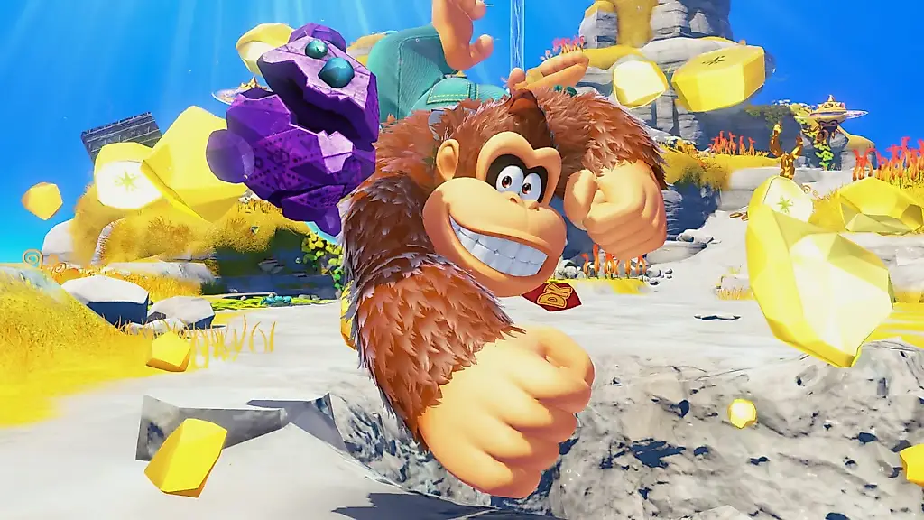 Команда Super Mario Odyssey открывает новые горизонты с Donkey Kong Bananza