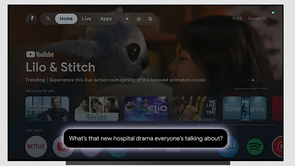 Gemini прописывается в Google TV: телевизор теперь — собеседник?