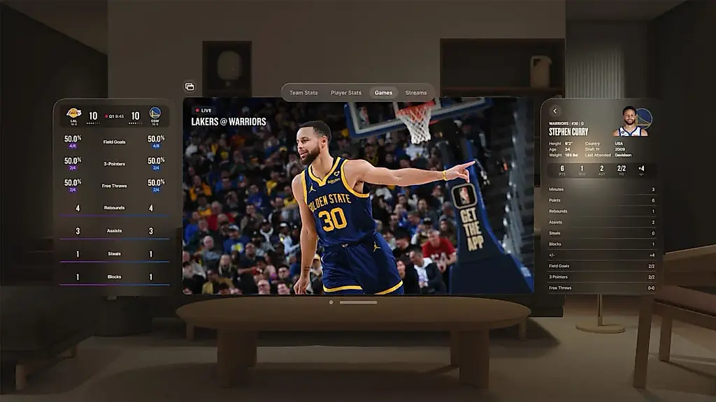 Apple пустит Lakers в "очки будущего": NBA залетает в Vision Pro